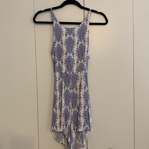 Paisley Print Summer Romper - Picture 2 of 4